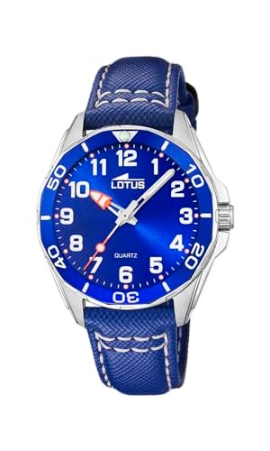 LOTUS Zegarek dziecięcy 18861 (niebieski), pasek, klasyczny, Klasyczny