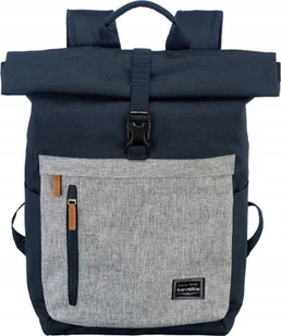 Plecak rolowany Travelite Basics Granatowy - Plecaki - miniaturka - grafika 4