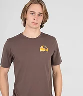 Koszulki męskie - Hurley Męski T-shirt M Evd Exp Piccupalms Ss Ironstone S DC3410-058 - miniaturka - grafika 1