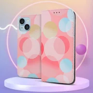 Etui i futerały do telefonów - TelForceOne Etui Smart Trendy Coloured do iPhone 14 Pro Max 6,7" Pastel Circular - miniaturka - grafika 1