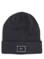 Czapki damskie - Alpha Industries - Czapka damska, szary - miniaturka - grafika 1