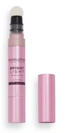 Rozświetlacze do twarzy i ciała - Makeup Revolution Bright Light Rozświetlacz Beam Pink - miniaturka - grafika 1