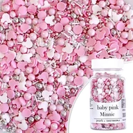 Dodatki do ciast w proszku - Posypka cukrowa BABY PINK MINNIE mix Sweet Decor, 70 g - miniaturka - grafika 1