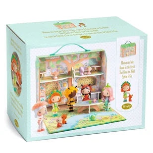 Domek walizka Sylvia & Fox DJ06966 - Domki dla lalek - miniaturka - grafika 1