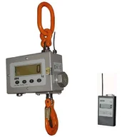Wagi specjalistyczne - AWO 20H1 2000 kg - waga hakowa wisząca / zawieszana elektroniczna - miniaturka - grafika 1