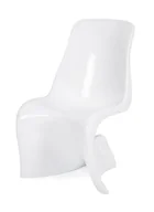 Krzesła - King Home Krzesło King Bath Her biały połysk JH-072-1-HER.BIALY - miniaturka - grafika 1