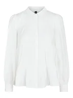 Bluzki damskie - YAS Damska bluzka Yaspala Ls Shirt S. Noos, Star White, M - miniaturka - grafika 1
