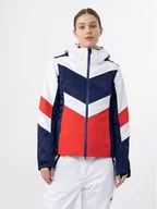 Kurtki narciarskie - 4F Kurtka narciarska 4FAW23TTJAF338 Czerwony Slim Fit - miniaturka - grafika 1