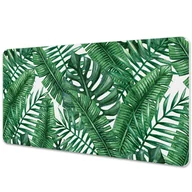 Podkładki na biurko - Mata ochronna z nadrukiem Monstera liść 90x45 cm - miniaturka - grafika 1