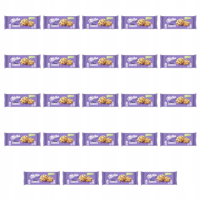 Milka Ciasteczka Pieguski Nut orzechy czekolada X24
