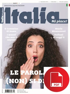 Italia Mi piace! 39 Wersja elektroniczna - Czasopisma - miniaturka - grafika 1