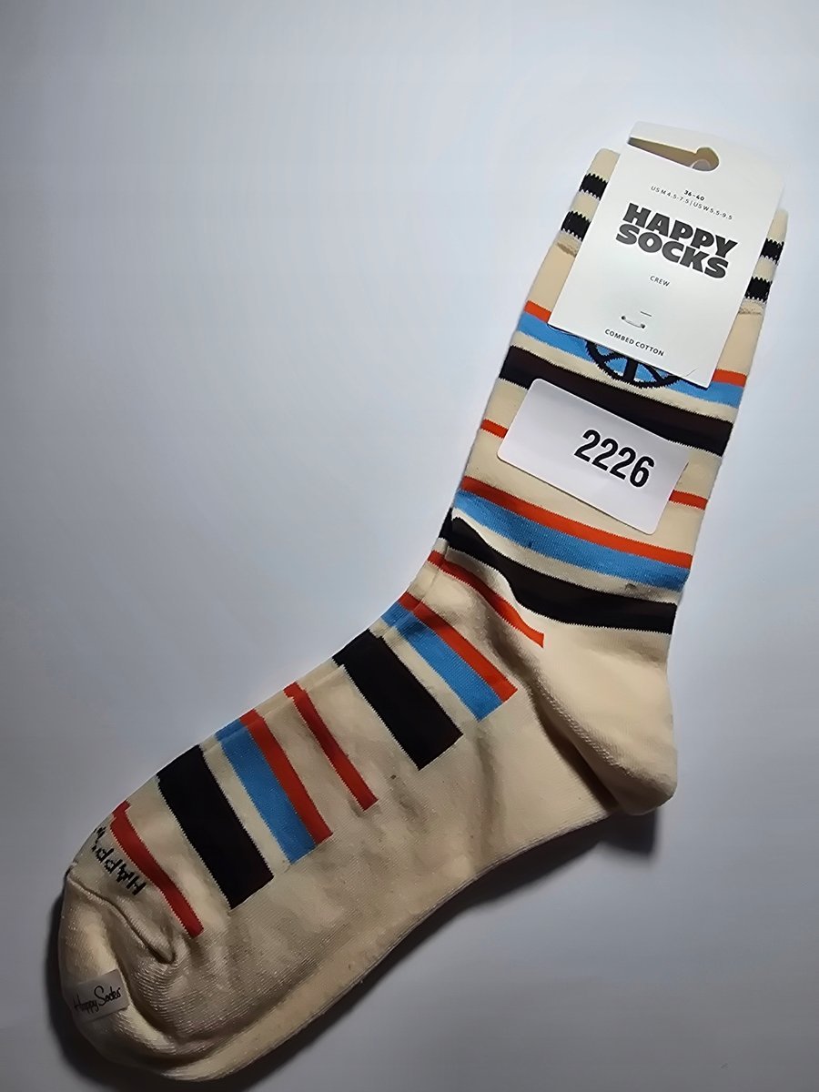 Kolorowe skarpety Happy Socks unisex rozmiar 36-40 (2226)