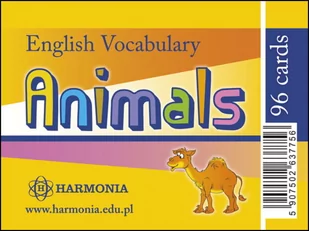 Animals 96 cards English Vocabulary - Harmonia - Klasyka - miniaturka - grafika 2