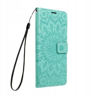Kabura MEZZO Book do SAMSUNG A16 5G mandala zielony - Etui i futerały do telefonów - miniaturka - grafika 1
