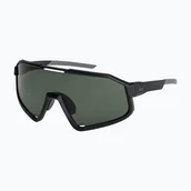 Okulary przeciwsłoneczne - Okulary przeciwsłoneczne męskie Quiksilver Slash Polarised black green plz - miniaturka - grafika 1