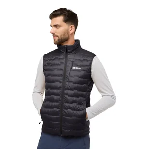 Męska kamizelka puchowa Jack Wolfskin PASSAMANI DOWN VEST M Phantom - XXXL - Kamizelki męskie - miniaturka - grafika 1