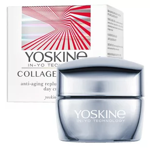Yoskine Collagen Laser, wypełniająco-liftingujący krem o wzmocnionej sile działania z laserowym stymulatorem kolagen na dzień - Kremy do twarzy - miniaturka - grafika 1
