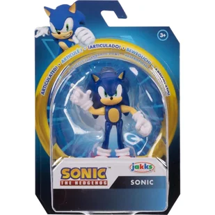 SONIC THE HEDGEHOG JAKKS PACIFIC ORYGINALNA RUCHOMA FIGURKA SONIC - Figurki dla dzieci - miniaturka - grafika 1