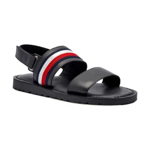 Tommy Hilfiger Skórzane sandały - Sandały męskie - miniaturka - grafika 1