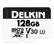 Karty pamięci - Delkin Devices 128GB microSDXC Trail Cam Hyperspeed V30 - miniaturka - grafika 1