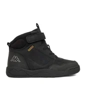 Buty dla chłopców - Sneakersy Kappa CEO-AW24-3C042 Czarny - miniaturka - grafika 1