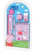 Zestaw piśmienniczy Peppa Pig 5 el. - Podręczniki dla liceum - miniaturka - grafika 1