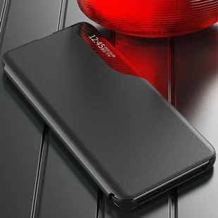 Eco Leather View Case etui do Samsung Galaxy S23+ z klapką podstawka czerwone - Etui i futerały do telefonów - miniaturka - grafika 10
