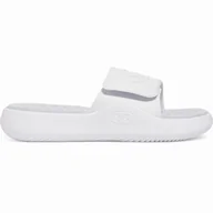 Klapki i japonki damskie - Kapcie damskie Under Armour W Ignite Pro 8 SL Rozmiar butów (UE): 40,5 / Kolor: biały - miniaturka - grafika 1