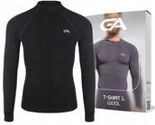 Pozostała odzież narciarska - Odzież termoaktywna merino koszulka termo z wełny merynosa Gatta Active L - miniaturka - grafika 1