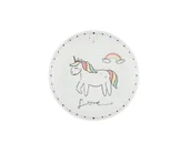 Miseczki i talerzyki dla dzieci - Zestaw dziecięcy dla 1 osoby 3 el. Jednorożec LU15 (1230) - miniaturka - grafika 1