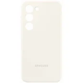 Etui i futerały do telefonów - Samsung Silicone Case do Galaxy S23+ EF-PS916TUEGWW kremowy - miniaturka - grafika 1