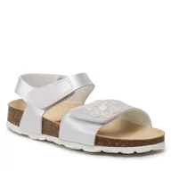 Buty dla dziewczynek - Sandały Superfit 1-000118-1010 S White - miniaturka - grafika 1