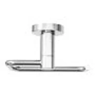 Akcesoria łazienkowe - AGAS Uchwyt WC na papier Gorliz-4 chrom 12,5x9,7 - miniaturka - grafika 1