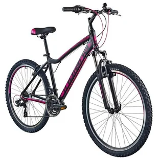 Indiana MTB X-Pulser 1.6 D17 26 cali Czarno-fuksjowy - Rowery - miniaturka - grafika 1