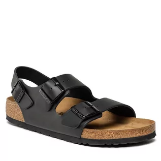 Sandały damskie - Birkenstock Sandały Milano Bs 0034191 Black - grafika 1