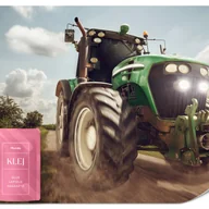 Fototapety - FOTOTAPETA DLA CHŁOPCA ZIELONY TRAKTOR POLE FARMA TAPETA DLA DZIECI 200x140 - miniaturka - grafika 1