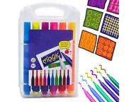 Przybory szkolne - Pisaki Mazaki Magiczne 12Szt Flamastry Zmieniające Kolor Magic - miniaturka - grafika 1