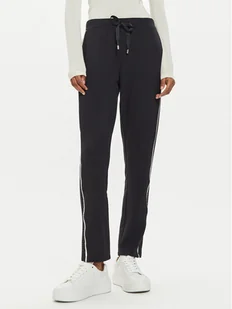 Liu Jo Sport Spodnie dresowe TF4271 FS576 Granatowy Regular Fit - Spodnie sportowe damskie - miniaturka - grafika 1