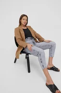 Spodnie damskie - Pepe Jeans jeansy damskie high waist - miniaturka - grafika 1