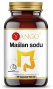 Suplementy naturalne - YANGO Yango Maślan Sodu 550 mg 90 k na jelita - miniaturka - grafika 1