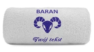 pat15.net Znak zodiaku Baran - Mały Ręcznik z haftem 100x50 764 - Ręczniki - miniaturka - grafika 1