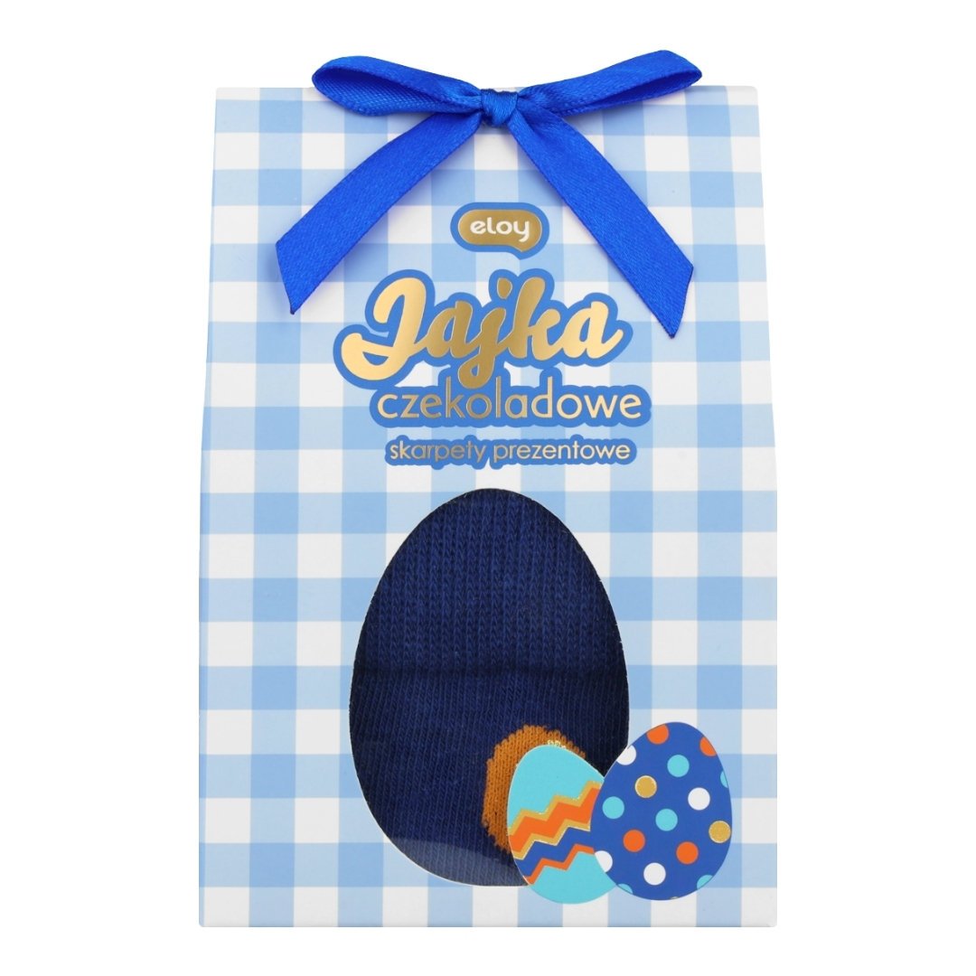 Wielkanocne skarpety prezentowe JAJKA CZEKOLADOWE 40-45