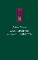 Biografie i autobiografie - Nowak Julian Wspomnienia z ławy rządowej - dostępny od ręki, natychmiastowa wysyłka - miniaturka - grafika 1