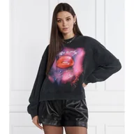 Bluzy damskie - HUGO Bluza Deroxina | Oversize fit - miniaturka - grafika 1