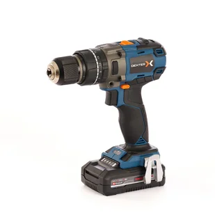 Dexter LI 18V 68NM Power X-Change + 2 baterie 2.0 AH - Wiertarko-wkrętarki akumulatorowe - miniaturka - grafika 1
