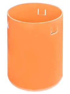 Kaczmarek Rura teleskopowa PVC dn 425x400mm, z zaczepami do włazu żeliwnego 425, kolor pomarańczowy (studnia Diamir 425NW) - Rury - miniaturka - grafika 1