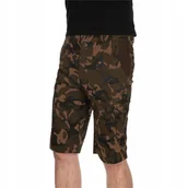 Inne akcesoria dla wędkarzy - SPODENKI WĘDKARSKIE FOX CAMO CARGO SHORTS R. L - miniaturka - grafika 1