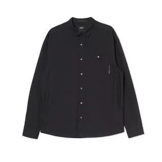 Koszule męskie - Cropp - Czarna koszula z kieszeniami - Czarny - grafika 1