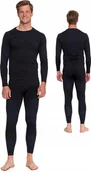 Spodnie narciarskie - Męska bielizna termoaktywna Moraj bluza+spodnie KMT7000-003 czarny XL - miniaturka - grafika 1