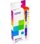 Długopisy - Długopis żelowy GR-161 niebieski (12szt) GRAND - miniaturka - grafika 1